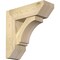 Ekena Millwork Imperial Slat Rough Sawn Bracket w/ Offset Brace, Douglas Fir, 8"W x 24"D x 24"H BKT0806X24X24IMP06RDF - alternate 1